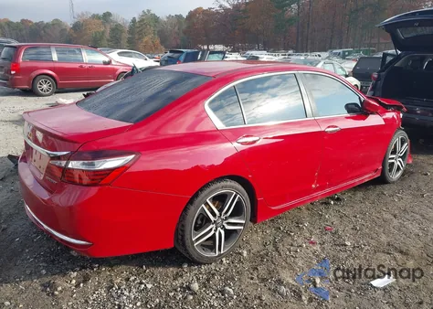 2016 Honda Accord Sport from USA, damaged, VIN 1HGCR2F57GA064639
